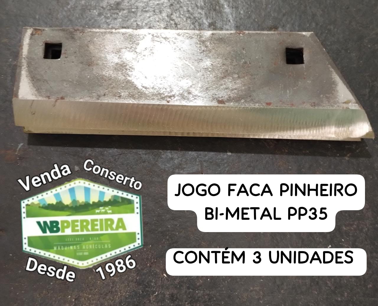 FACA PINHEIRO PP35 BI-METAL