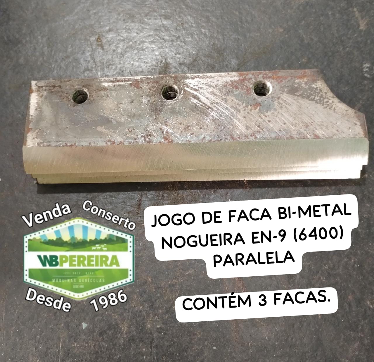 FACA NOGUEIRA EN-9 BI METAL / 6400