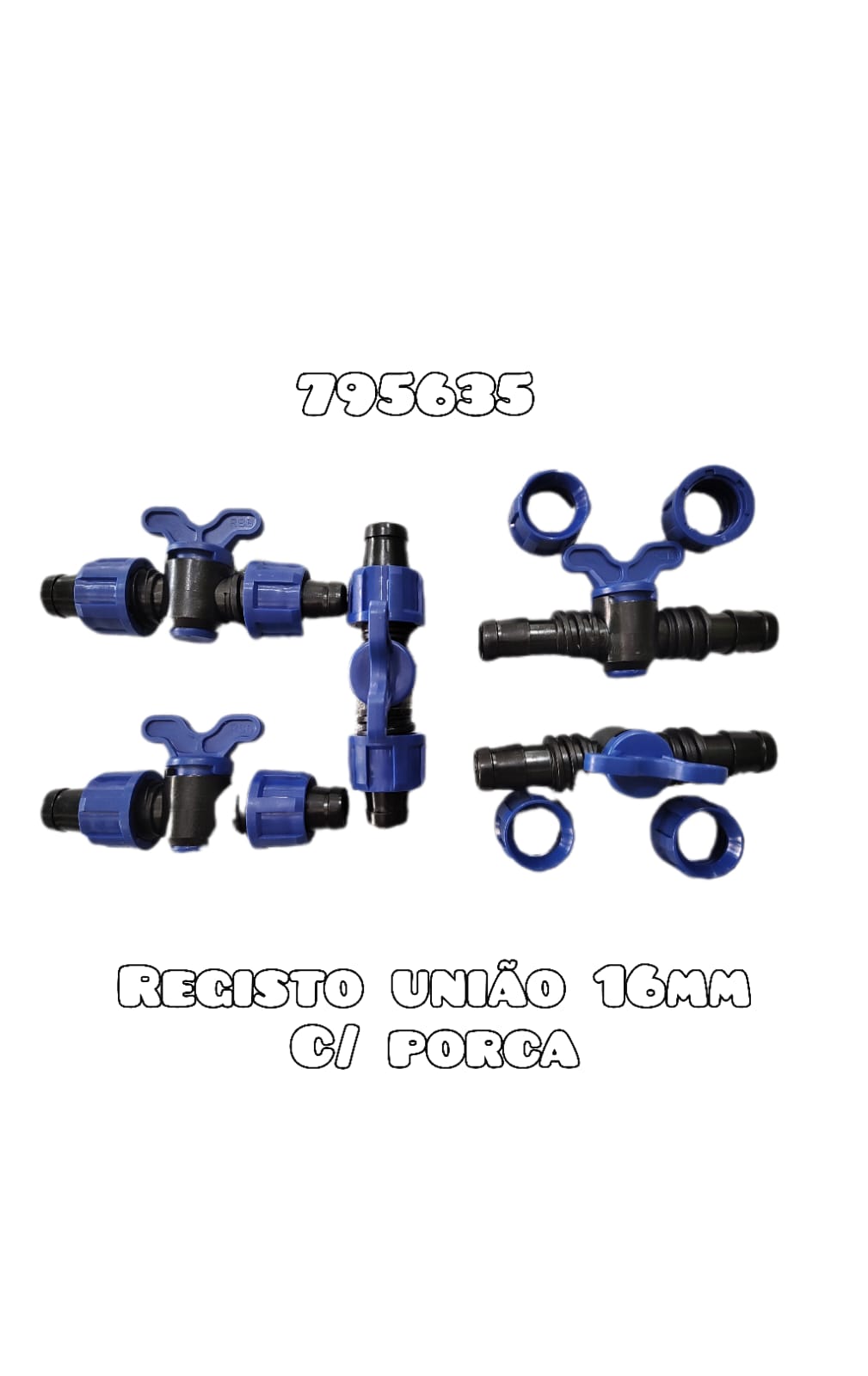 REGISTRO UNIAO 16MM C/ PORCA 795635 GOTEJO