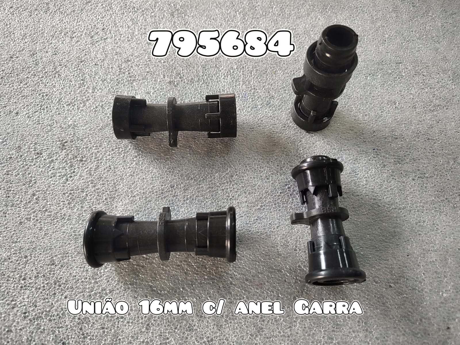 UNIAO 16MM C/ ANEL GARRA 795684 GOTEJO