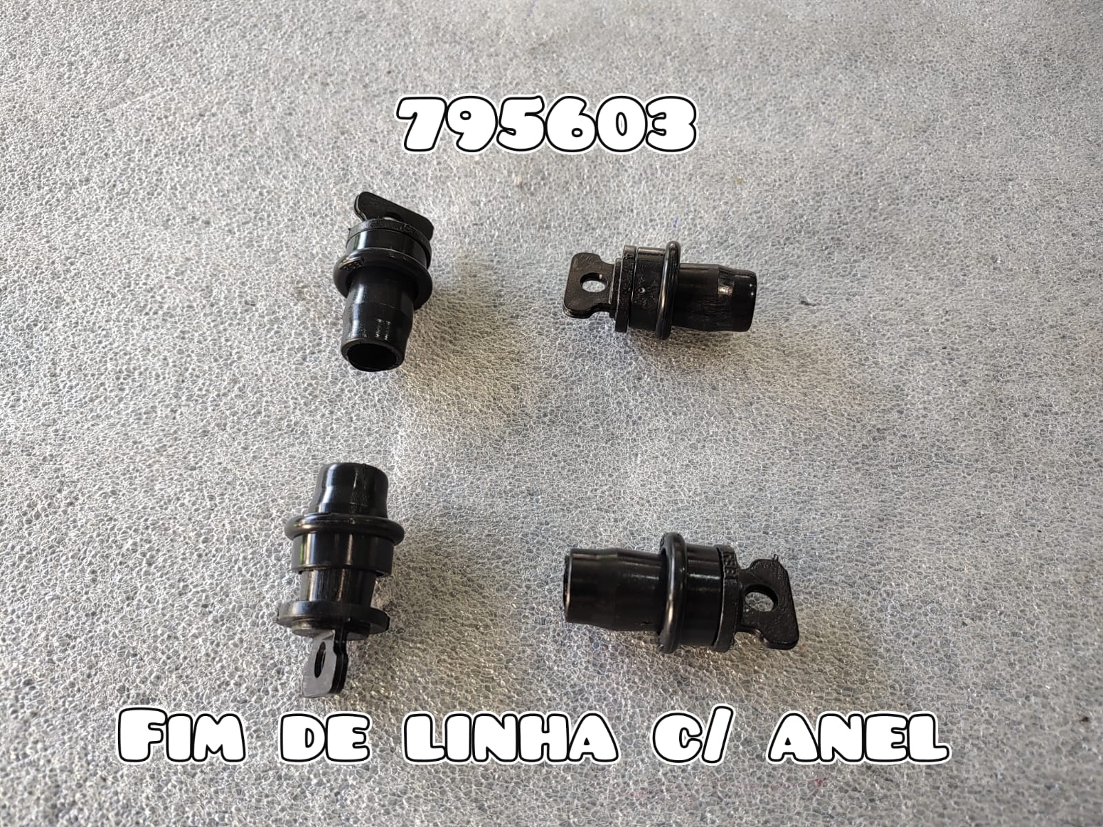 FIM DE LINHA 16MM C/ ABA E ANEL LISO 795603 GOTEJO
